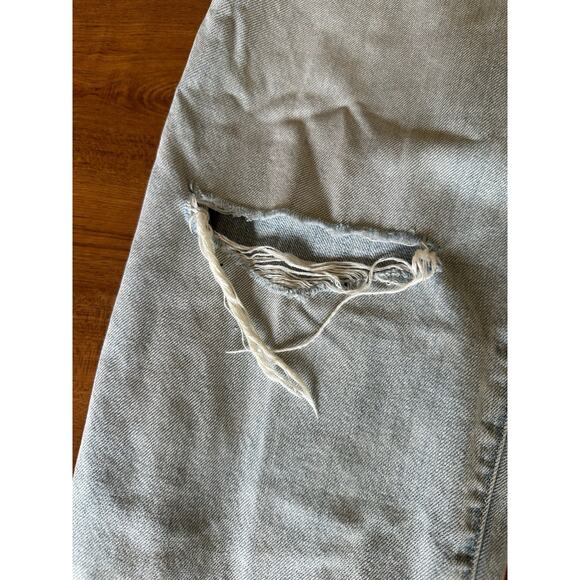 J Brand Women's Tate Boy Fit Eco Wash Jeans, Statis Destruct, Blue, Size 27 - Picture 3 of 9